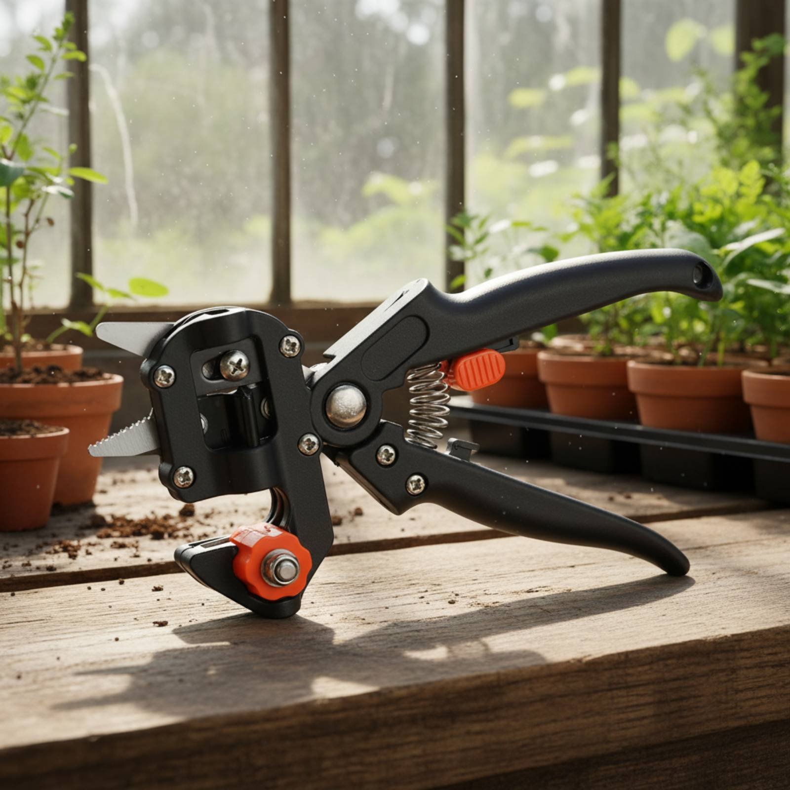 Pruning Shears - 2-in-1 Veredelungs- und Schnittschere für Obstbäume