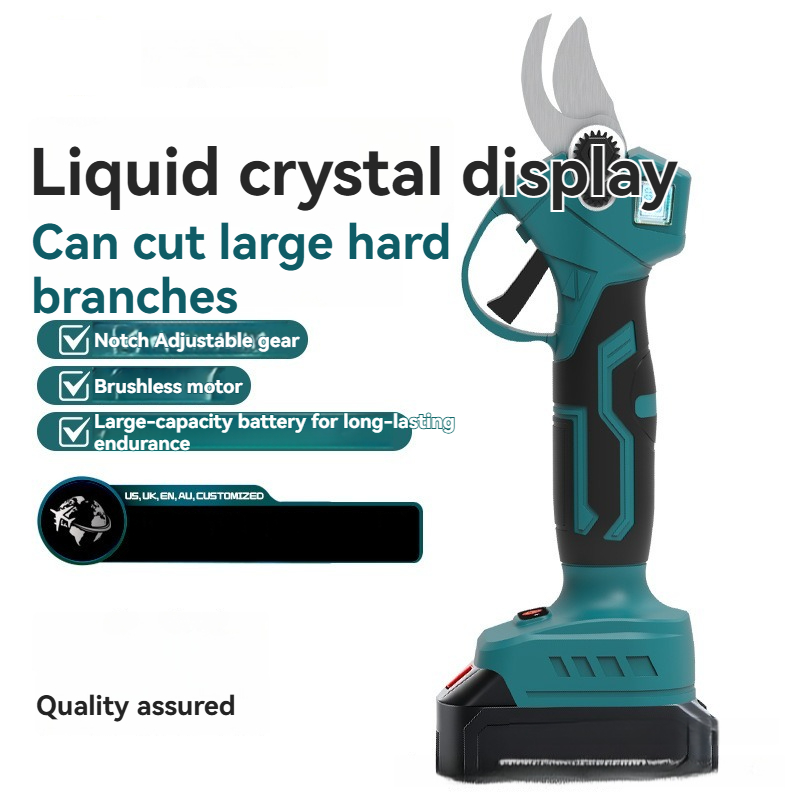 Pruning Shears - Wiederaufladbare Lithium-Batterie Elektrische Gartenschere Handgehaltener Baumast-Schneider