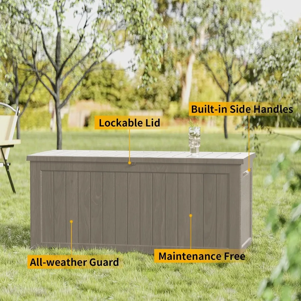 Gardening Tools Deals - Neues Bestangebot US-Versand Große 270-Gallonen-Aufbewahrungsbox Abschließbare