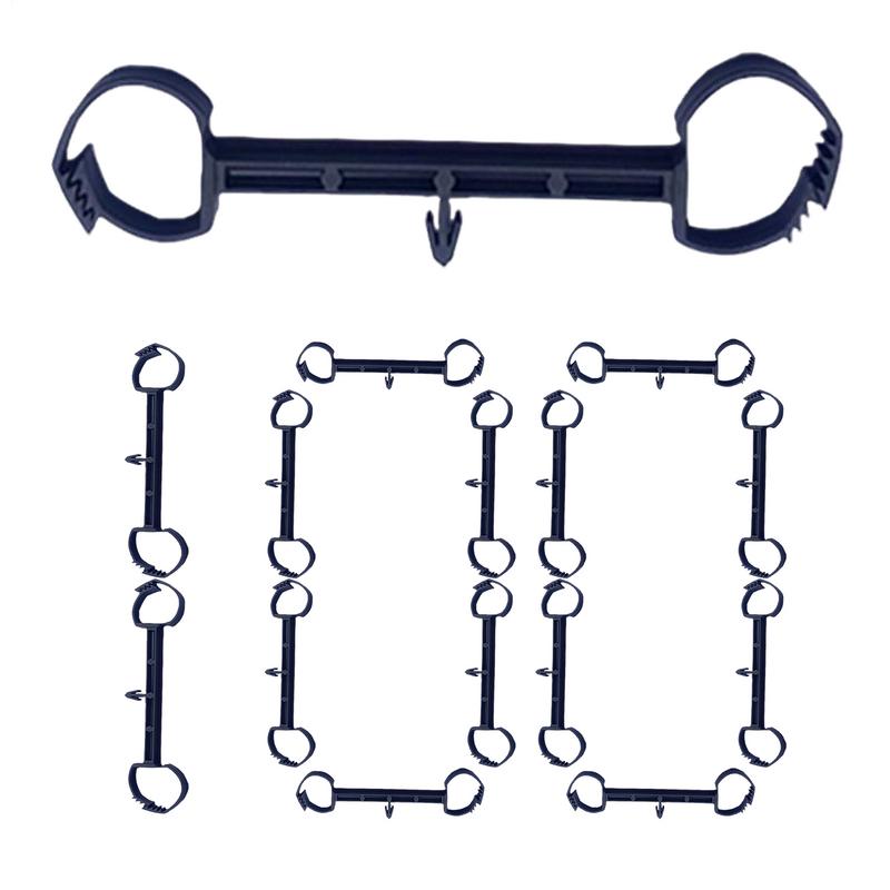 Gardening Tools With Names - Etiketten für Gartenpflanzen, doppelte Schnapp-Pflanzenetiketten, wasserfestes