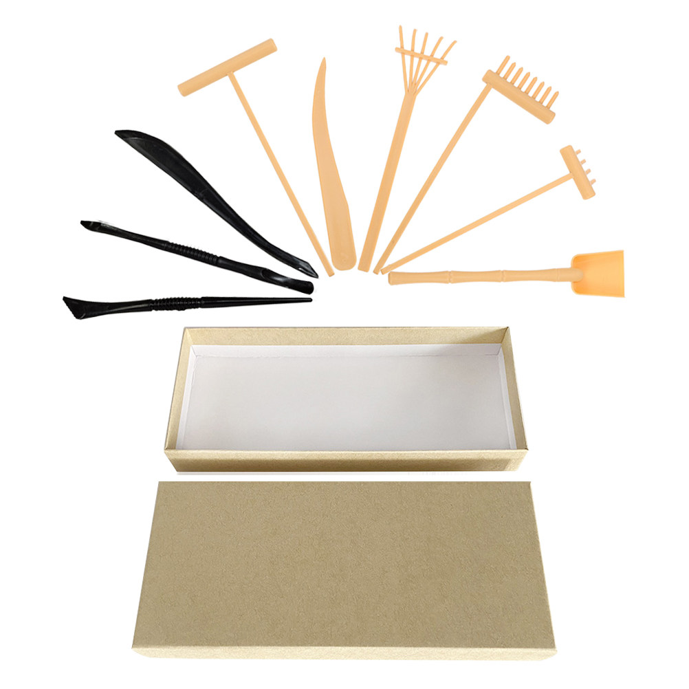 1 Set Miniatur Zen-Garten Rech – Zen Gardening Tools Bewertung und Preis