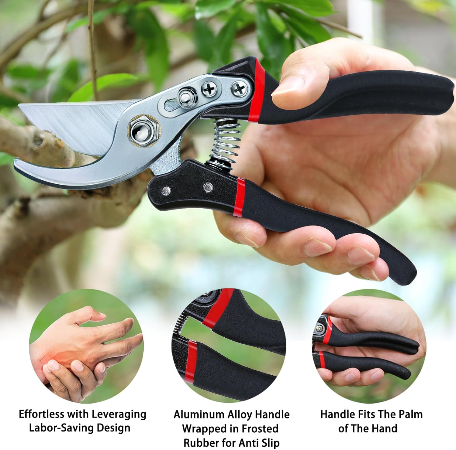 Gartenschere mit SK-5 Stahlkli – Pruning Shears Bewertung und Preis