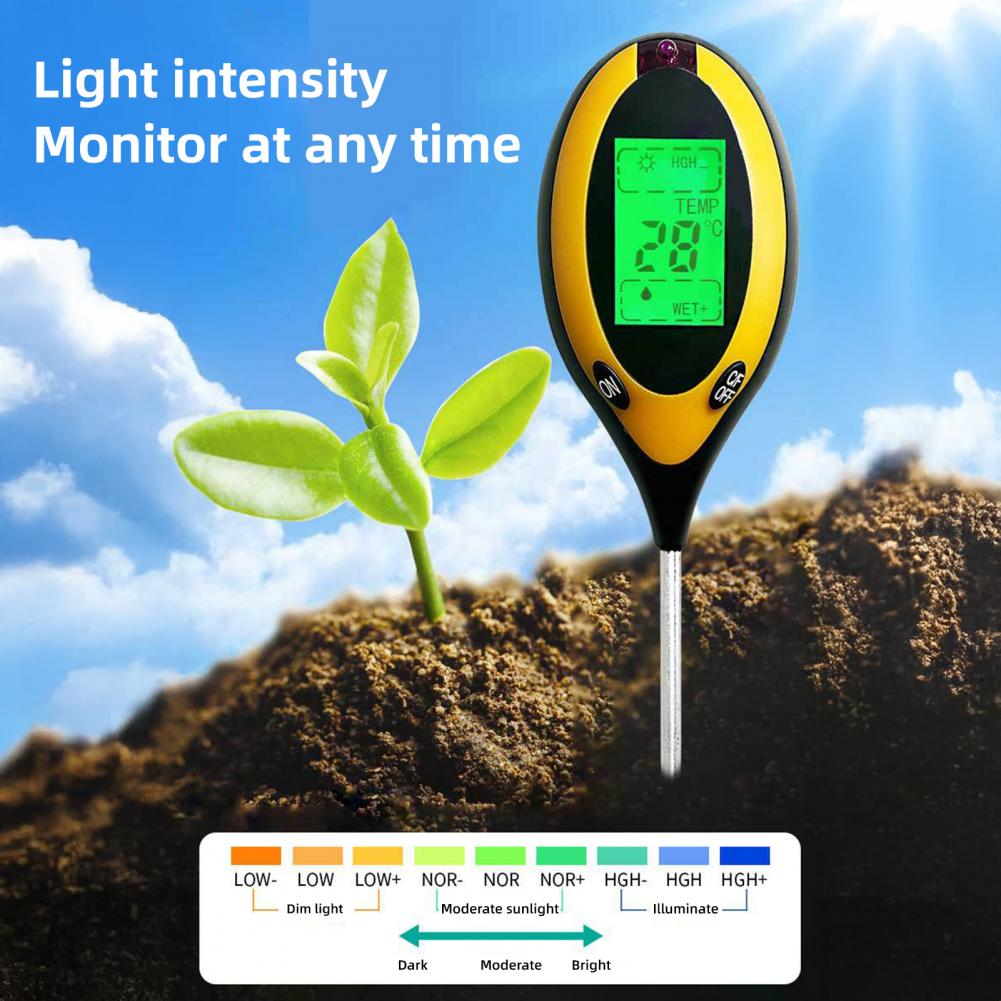 Pflanzenwachstumsmonitor 4-in- – Moisture Meter Plant Bewertung und Preis