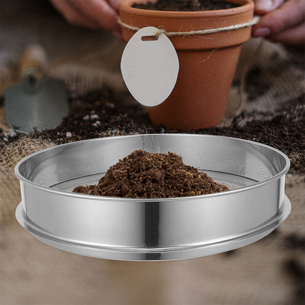 Edelstahl-Netzsieb Rundes Bode – Garden Sieve Soil Bewertung und Preis
