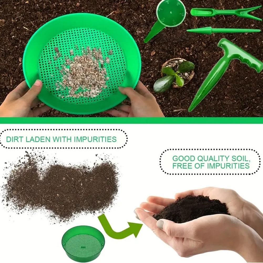 1 Stück Neues Kunststoff-Boden – Garden Sieve Soil Bewertung und Preis