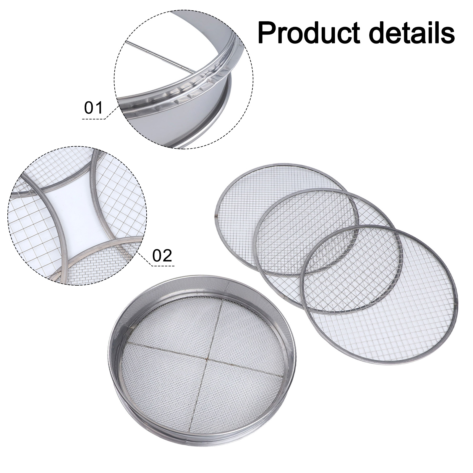 4-in-1-Gartensieb mit 4 austau – Garden Sieve Soil Bewertung und Preis