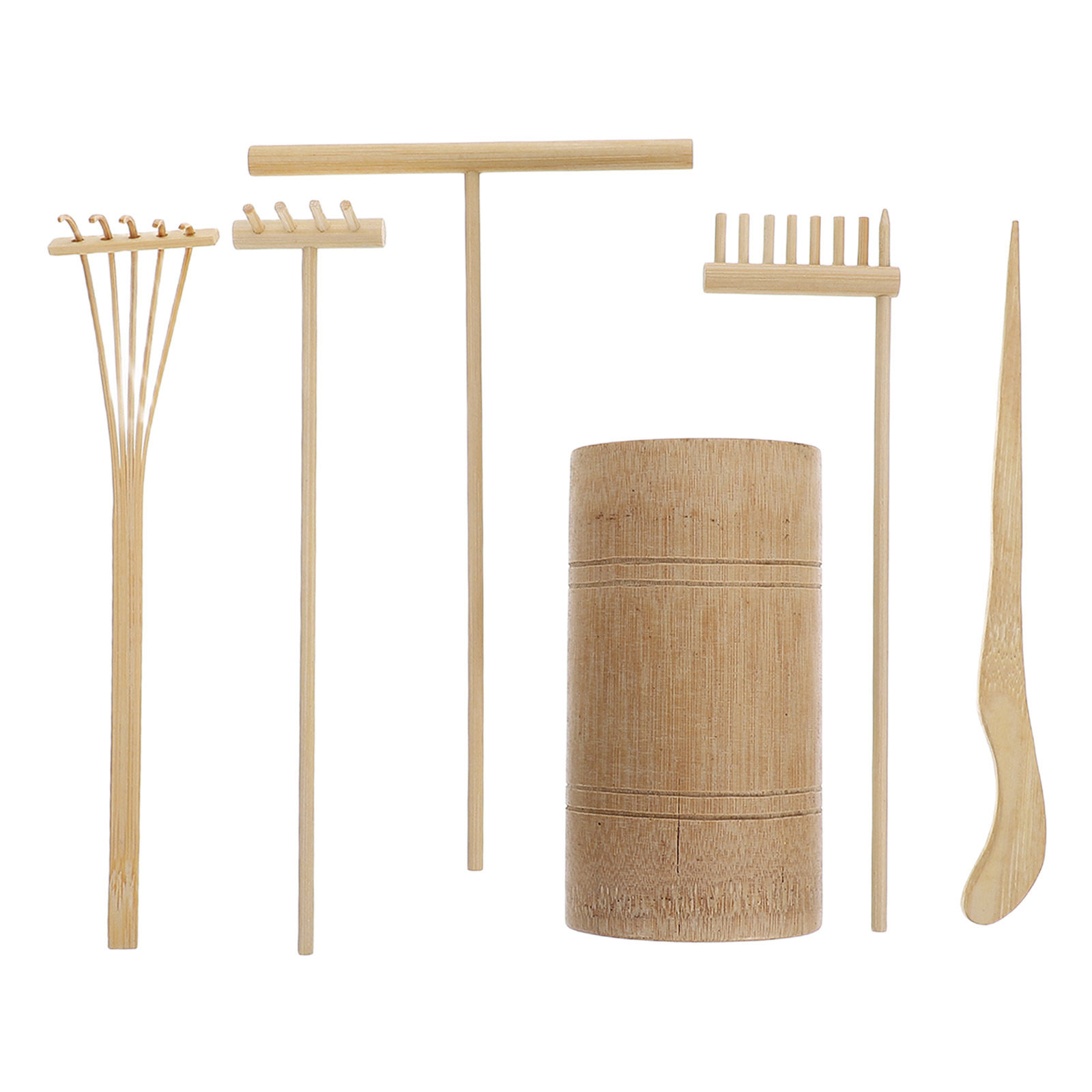 1 Set Zen-Sandrechen-Set, Mini – Zen Gardening Tools Bewertung und Preis
