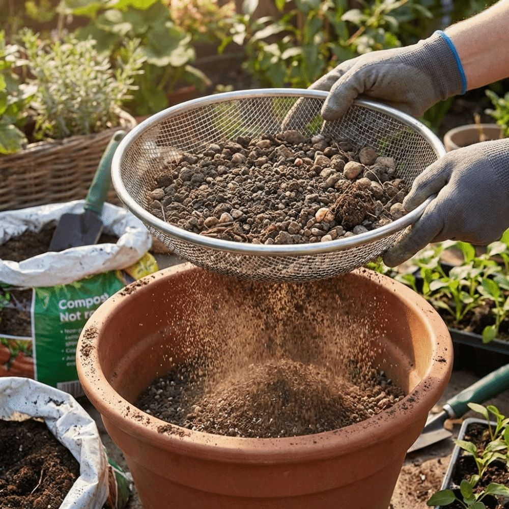 4/6/8 MM Garten-Erdsieb Rund R – Garden Sieve Soil Bewertung und Preis