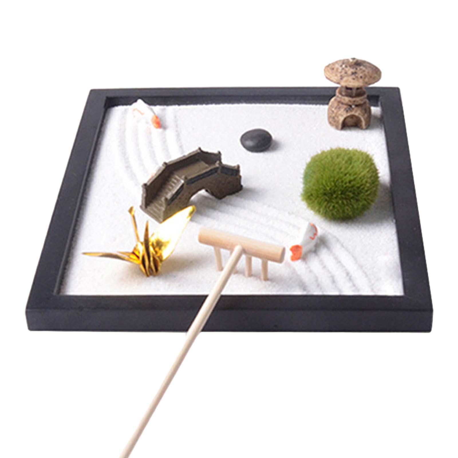 Zen-Garten-Sandtablett für Sch – Zen Gardening Tools Bewertung und Preis