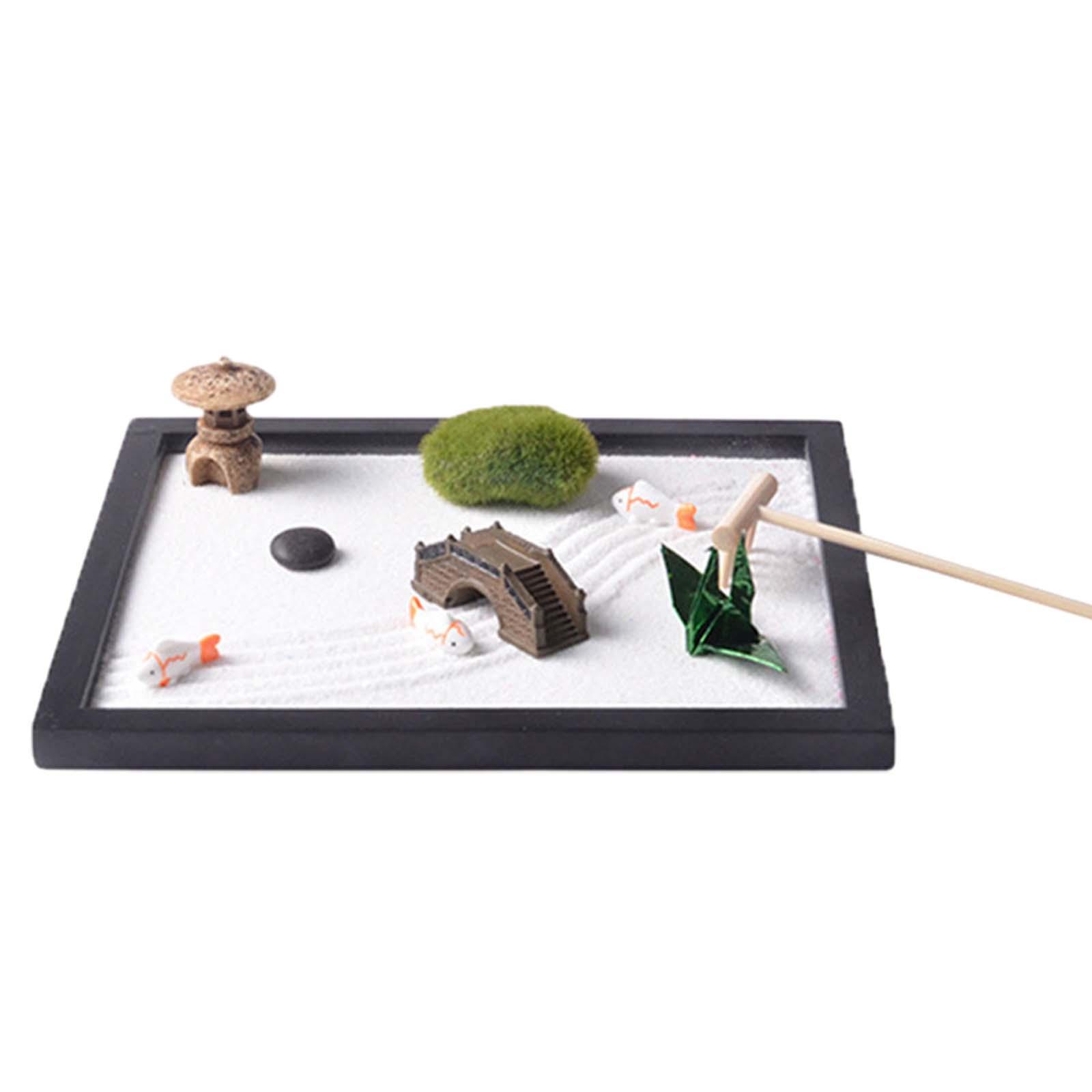 Zen-Garten-Sandtablett für Sch – Zen Gardening Tools Bewertung und Preis