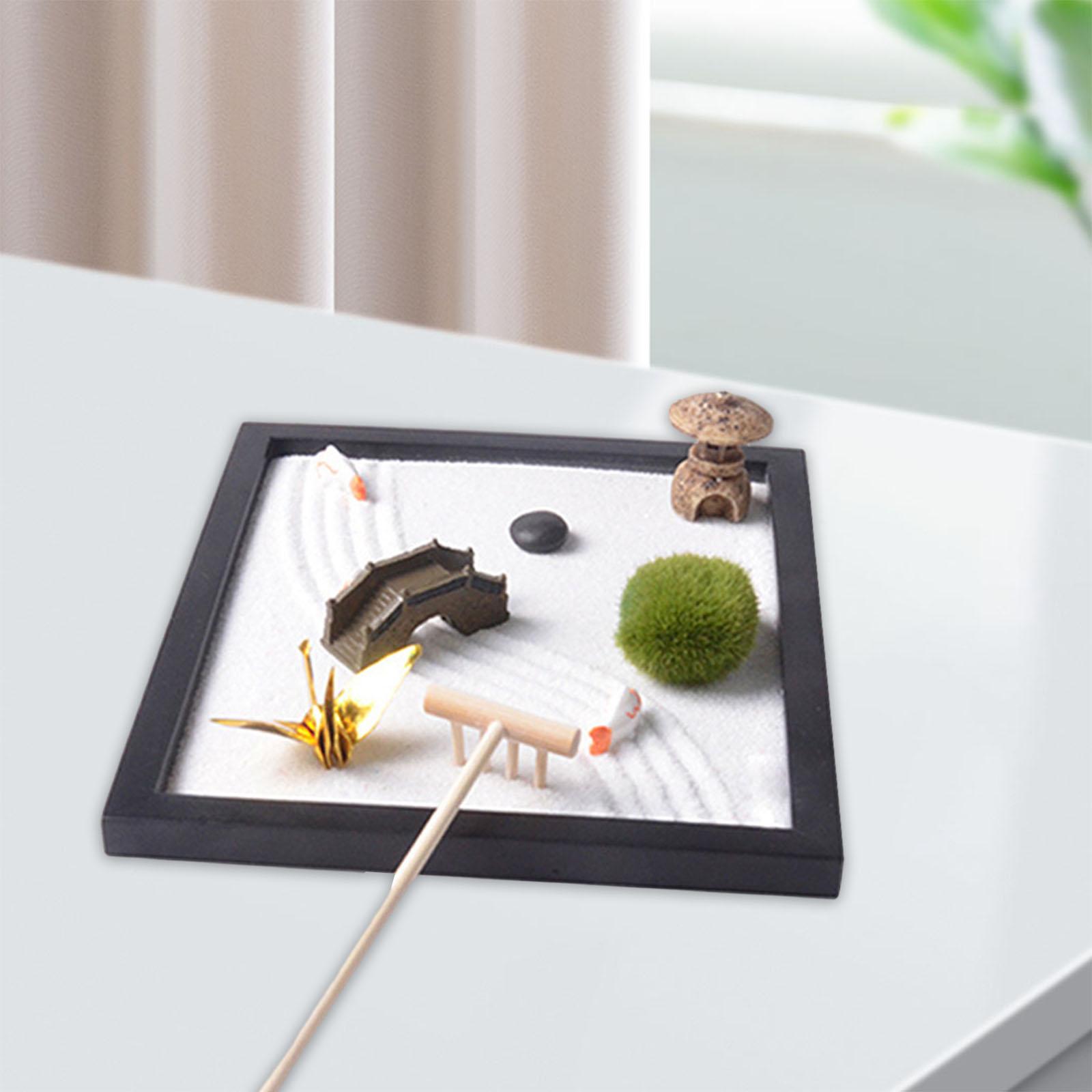 Zen-Garten-Sandtablett für Sch – Zen Gardening Tools Bewertung und Preis