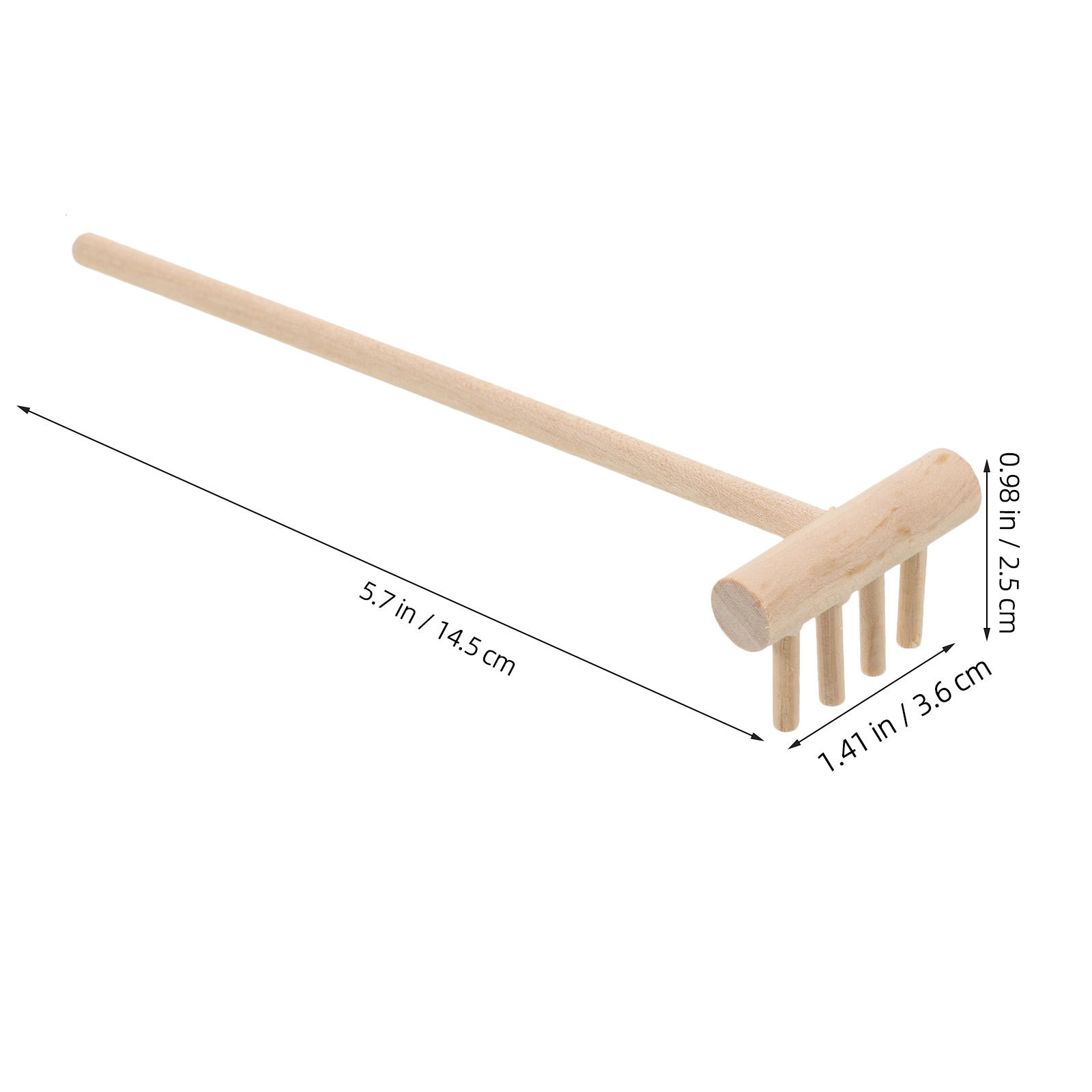 Miniatur-Bambus-Sandrechen für – Zen Gardening Tools Bewertung und Preis